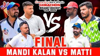 FinalDanny MandiWarner Uchana amp Gopy Mand Vs MattiJeeva Rakhra amp Kaka Cosco Cricket Mania [upl. by Eatnoed]