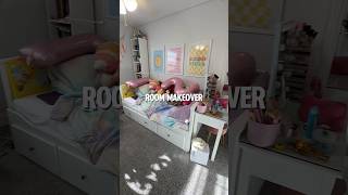 Daughter’s Room Makeover 💖 cleanwithme cleaning roommakeover momlife [upl. by Fromma]