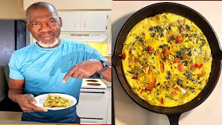 Quick Breakfast In Minutes I Super easy and delicious omelet recipe [upl. by Borden]