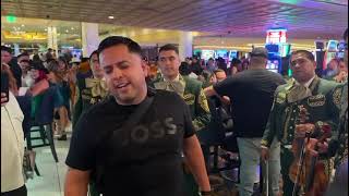 Donde Estés Ahoraquot Jr Salazar y Mariachi Nuevo Tamazula junta de promotores en Las Vegas Nevada 🇺🇸 [upl. by Ronyar]