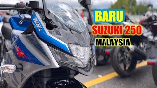 SUZUKI GIXXER SF 250 MALAYSIA [upl. by Jorgensen922]