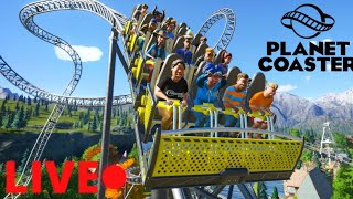 PLANET COASTER CHALLENGE LIVE  Planet Coaster 2 Discussions AND MUCH MORE [upl. by Orpheus]