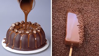 DIY Cake Decorating To Impress Your Family  Satisfying Chocolate Cake Videos  Tasty Cakes [upl. by Grannie]