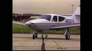 Commander 114B Aircraft Review Vintage 1992 Wonderful World of Flying [upl. by Artus]