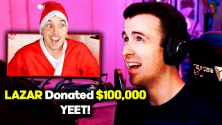 Donating 100000 For Christmas [upl. by Eilitan41]