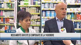 MEDICAMENTE GRATUITE SI COMPENSATE DE LA 1 NOIEMBRIE [upl. by Naenej]