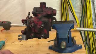 International Harvester 574 Fuel Injection Pump Repair  Part 1 [upl. by Orest589]