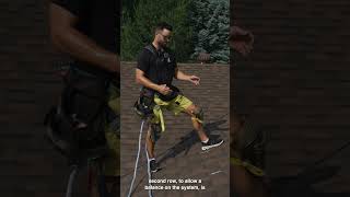 Install Solar Panel Railing  DIY Solar Guide canadasolar solar canadiansolarpanels [upl. by Enitsua]