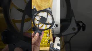 3D Printed 120mm Fan Mounts DYI Chicken Egg Incubator Temu PLA Filament [upl. by Adolf]