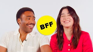 Donald Glover And Maya Erskine Take The CoStar Test [upl. by Sofie]