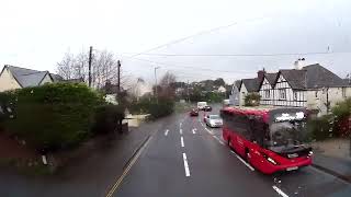 Bude to Okehampton Station  Stagecoach 6  Realtime [upl. by Hartman524]