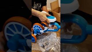 Amazon Toddler Bike Unboxing amp Assembly  2YearOld’s First RideAmazonFinds basicfun kidstuff [upl. by Kifar]