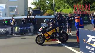 Isle of Man TT 2024 🇮🇲 Superbike and Superstock Qualifying 4 Highlights Seen from the Start Line [upl. by Peggie578]