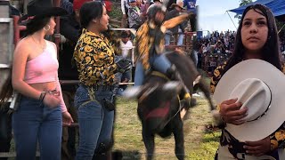 NACE UNA NUEVA MUJER JINETE EN MICHOACAN ¡¡Y SE AGARRA BONITO LA CARMELITA DE NOCUTZEPO [upl. by Luapnoj]