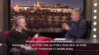 3 Zdeněk Postler  Show Jana Krause 4 5 2016 [upl. by Hugon127]