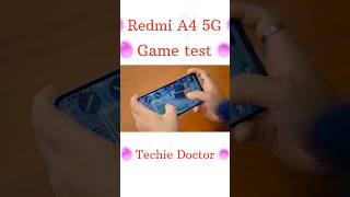 Redmi A4 5G Game Test  BGMI Test  PUBG Test  Free Fire Test [upl. by Akitan937]