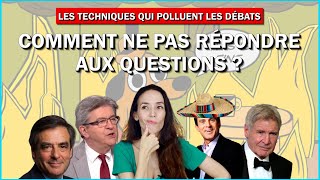 COMMENT ÉVITER LES QUESTIONS PIÈGES  Les techniques qui polluent les débats [upl. by Bullen273]