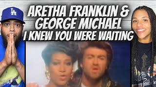 WOAH FIRST TIME Aretha Franklin amp George Michael  I Knew You Were Waiting REACTION [upl. by Ecirted]