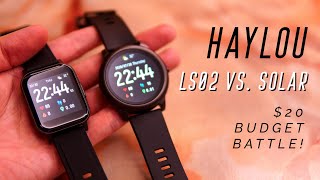 Xiaomi Haylou LS02 vs Haylou Solar  Which To Buy [upl. by Tony325]