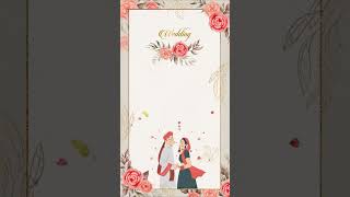 Free amp Wedding Invitation background download  blank template Download flyway [upl. by Eicyal]