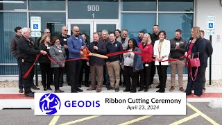 Romeoville Ribbon Cutting 2024  Geodis [upl. by Anekahs]