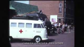 1953 Brandweer rukt uit in 1970 film super8S8BW2FCO7 [upl. by Akli]