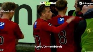 Vejle Vs Lyngby 20 All Goals Analysis amp Extended Highlights Result [upl. by Dyna]