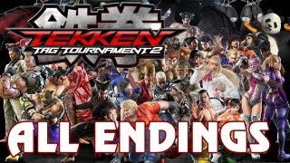 Tekken Tag Tournament 2  All Character Endings HD [upl. by Uliram]