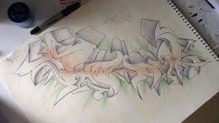 Graffiti quotCRANKquot Battle Entry [upl. by Nylaret]