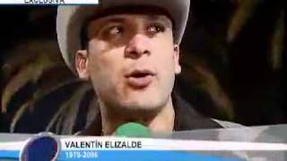 la ùltima entrevista de Valentìn Elizalde [upl. by Eicirtap656]