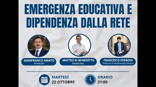 Emergenza educativa e dipendenza dalla rete [upl. by Kcirtapnaes998]