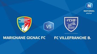 J18  Marignane Gignac FC  FC Villefranche I National FFF 20182019 [upl. by Boardman]