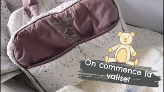 Début de la valise de maternité ♡ VLOG 21 [upl. by Oaks]