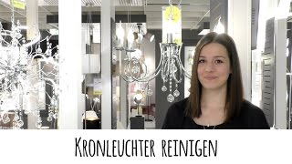 Kronleuchter reinigen mit Omas HaushaltsTipps [upl. by Magavern124]