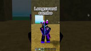 Combo de Longsword roblox bloxfruits [upl. by Robbin182]