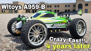 Wltoys A959B Still Awesome 4 years later Speed Run [upl. by Niemad995]