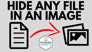 Hide Any File in an Image  Steganography Tutorial [upl. by Irehc]