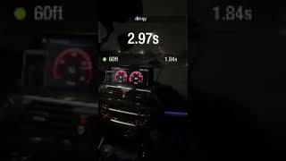 X3 M40i stage 2 14 mile run automobile bmw [upl. by Brew388]