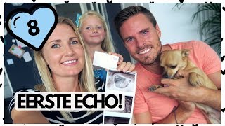 8 weken zwanger echo  Vlog 156  diesnaloomansnl [upl. by Chadabe900]