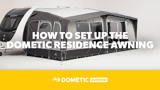 DOMETIC  How To Set Up The Dometic Residence Awning [upl. by Sej735]