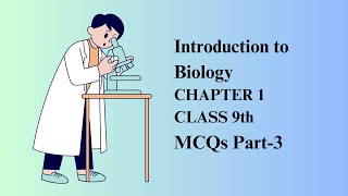 Biology MCQs 9th class chapter wise Introduction of Biology Part 3 [upl. by Sharline681]