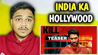 Kill  Official Red Band TEASER REACTION  Suraj Kumar [upl. by Anotyad314]