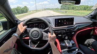 2025 Acura MDX TypeS Advance  POV Driving Review [upl. by Rudy]