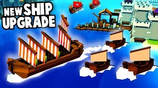 NEW Merchant Ship Upgrade Germany Under Siege Kingdoms and Castles New Update Gameplay [upl. by Akkimat]