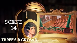 Three’s a Crowd Secrets Event SCENE 14  Lecture Hall No loading screens June’s Journey [upl. by Amandy]