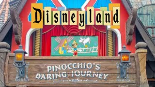 Pinocchios Daring Journey A Disneyland Dark Ride [upl. by Atiruam]