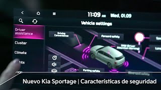 Nuevo Kia Sportage  Características de seguridad [upl. by Ahsirtak]