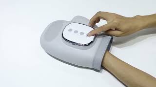 Smart Cordless Hand Massager with Heat Product Demo [upl. by Elbertina]