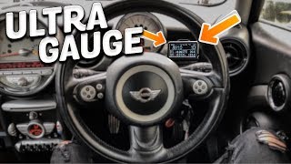 INSTALLING A ULTRA GAUGE ON THE MINI [upl. by Xever]