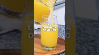 Parte 5 LIMONADA DE MANGO 7 limonadas para los 7 días de la semana 🤤🥭 receta [upl. by Cannice]